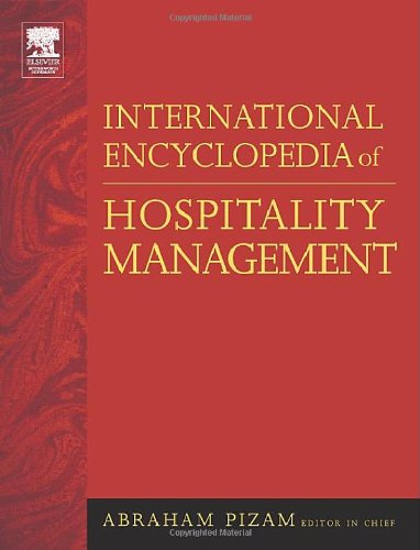Textbook - International Encyclopedia of Hospitality Management