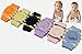 BACKGARDEN® New Boys Girls Unisex Cute Cotton Adjustable Elastic Baby Crawling Child Knee Pad Toddler Elbow Pads Crawling Safety Protector (Purple apple)