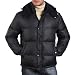 BGSD Men's Zip Front Down Jacket in Black or Navy image 5