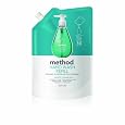 Methed Gel Hand Wash Refill, Waterfall, 34 Ounce (Pack of 2)
