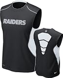 Oakland Raiders Black Nike 2012 Sideline Dri-Fit NPC Hypercool Top Sleeveless T-Shirt