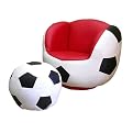 Ore International Soccer Chair & Ottoman Set