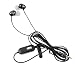 GTMax Black 3.5mm Metal Stereo Headset Handsfree Soft Gel Earbud with Microphone for Nokia 5130 XpressMusic / N97 / E63 / 5800 XpressMusic / N95 8GB image 3