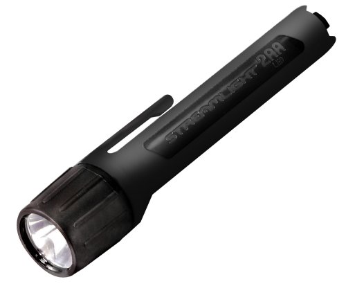 Streamlight 67100 2AA ProPolymer LED Alkaline Battery-Powered Flashlight Black