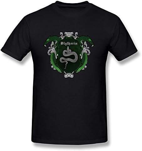AOLiLiPO Harry Potter Slytherin O-Neck T Shirts For Men