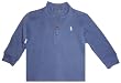 Boy's Polo by Ralph Lauren Long Sleeve Pullover Sweater Heather Blue Size 2T
