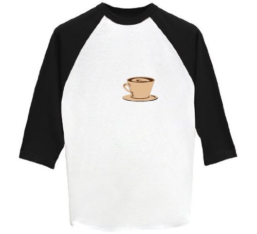 coffee - Raglan 3/4 Sleeve T-Shirt
