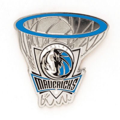 DALLAS MAVERICKS OFFICIAL LOGO LAPEL PIN