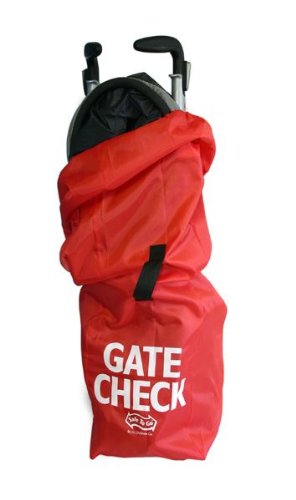 JL Childress Gate Check Bag for Umbrella Strollers - Red