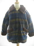 Corky Indigo Plaid Aviator Jacket