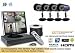 PRO SERIES Complete 4 Camera Indoor/Outdoor Color Sony Super HAD CCD Infrared Security Camera System with Internet and Cell Phone Viewing (CSP-4PRO480IR)