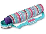 Laguna Stripe Yoga Fitness Sport Mat Bag By Room It up