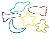 Spaces Shaped Original Rubber Silly Bands