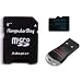 Samsung 32GB Class 10 MicroSDHC High Speed Memory Card with Komputerbay SD Adapter and SanDisk MobileMate USB Reader
