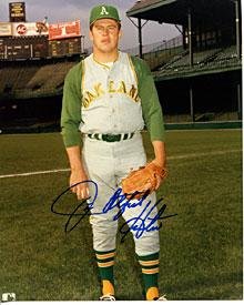 Jim Catfish Hunter Autographed Oakland Athletics 8x10 Photo - Autographed MLB Photos