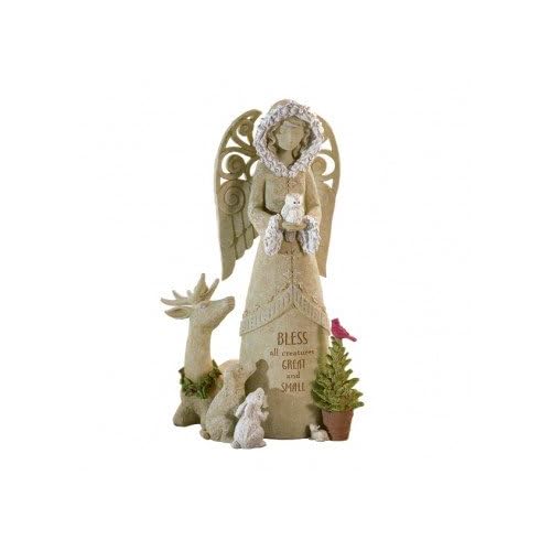 Grasslands Road Bless All Creatures, Angel Figurine with