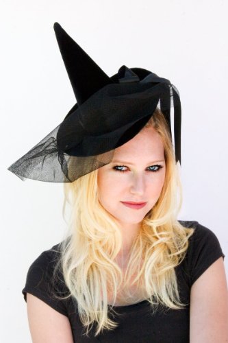 Std Adult Deluxe Mini Witch Costume Hat