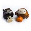 [Sweet Monkey & Pig] - Brooch / Brooch Pin / Animal Pin Brooch