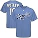 Kansas City Royals Billy Butler Light Blue Majestic T Shirt