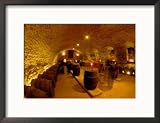 Wine Cellar of Chateau de Pierreclos, Burgundy, France Subject Framed Photographic Poster Print by Lisa Engelbrecht, 21x17