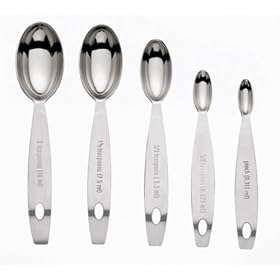 Buy Cuisipro Stainless Steel Measuring Spoon Set, Odd Sizes
