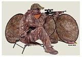 Ameristep Jakehouse Ground Blind (Realtree Hardwoods Green Camo)