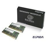 SanMax ノート用メモリ ELPIDA DRAM搭載 204pin DDR3-1333 (PC3-10600) SODIMM CL9 8GB(4GB x 2枚)セット 1.5volt JEDEC準拠 SMD-N8G68NP-13H-D