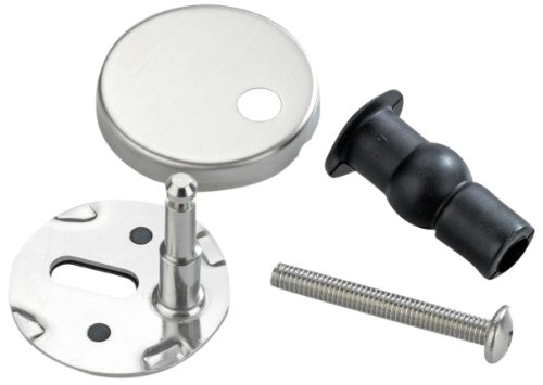 Wenko 290221100 Ersatz-WC-Befestigung f&uuml;r WC-Sitze mit Absenkautomatik - Easy Close, Edelstahl rostfrei
