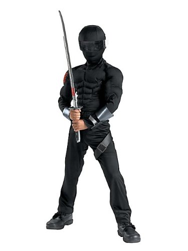 Snake Eyes Classic Muscle Costume - Medium
