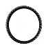 Ergonomic Contour Grove Grip Steering Wheel Cover - Patent Leather Black