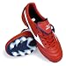 ミズノ(mizuno) クエーサーカップ5 ジュニア レッド×ホワイト ミズノ サッカースパイク