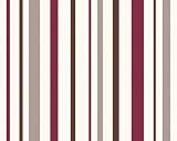 Esprit 1417-43 Tapete, Streifen, creme rot braun, Design City Glam