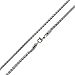 SILVERCLOSEOUT Stainless Steel Spiga Wheat Chain Necklace - 4.0MM (16