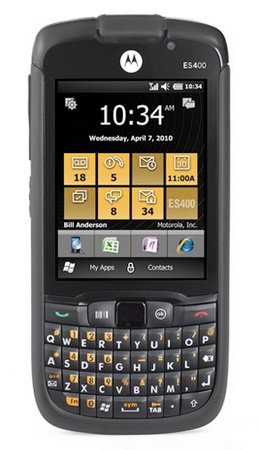 Motorola ES400, WLAN, GPS, BT, 3,2MP Kamera, Win. Mobile 6.5.3 (EN) 2x Batt. (ARM 11 CPU, 600MHz), ES405B-0AE2