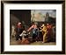 Christ and the Canaanite Woman, 1783-84 Framed Art Poster Print by Jean-germain Drouais, 33x27