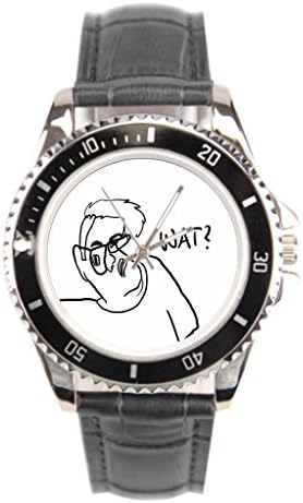 A Winer Wrist Watch Band Dumb Meme Stainless Watches