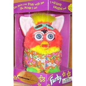 Limted Edtion Furby Toysrus.com Exclusive Hawaii Hawaiian Furbie by furby