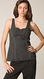 Nanette Lepore Pixie Dust Gunmetal Top