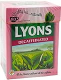 Lyon's Decaffeinated Tea - 80 Tea Bags