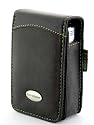 Eco-nique (CANON IXUS 65 70 75 80 85 90 ) weiche Napa (Schwarz) Leder digital Kamera Tasche