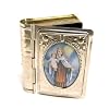 Rosary Case Metal Carmen Imported