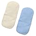 Absorbent Pads | Organic Nursing Pads - Green Sprouts Eco-friendly Organic Cotton Burp Pad 2 Pack, Blue