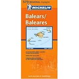 Michelin Map No. 579 Balearic Islands (Spain) (Spanish Edition)