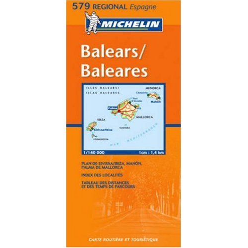 Michelin Map No. 579 (Spanish Edition)