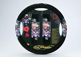 Zoom Produkt-Bild: ED HARDY 75429 Lenkradh&uuml;lle und Gurtpolsterset "Love kills slowly"