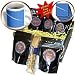 Lee Hiller Photography Hot Springs National Park Paths - Silver Jet in the Brilliant Blue Sky - Coffee Gift Baskets - Coffee Gift Basket