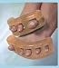 Health & Personal Care : Healthy Toes Toe Stretchers in Orange - End Foot Pain Bunions, Hammer Toe, Arches