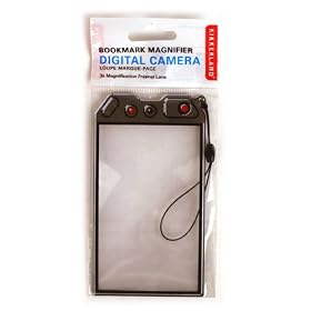 Bookmark magnifier - digital camera