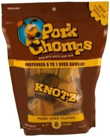 Pork Chomps® 6"-7" Roasted Knotz, 8ct
