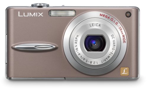Panasonic Lumix DMC-FX30T 7.2MP Digital Camera with 3.6x Optical Image Stabilized Zoom (Taupe)